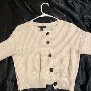 This is a cream sweater from forever 21 only worn twice